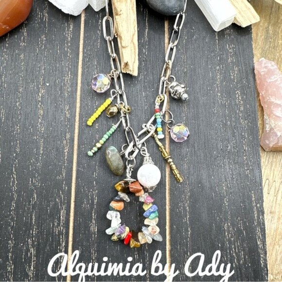 Alquimia Multicolor Gemstone Necklace